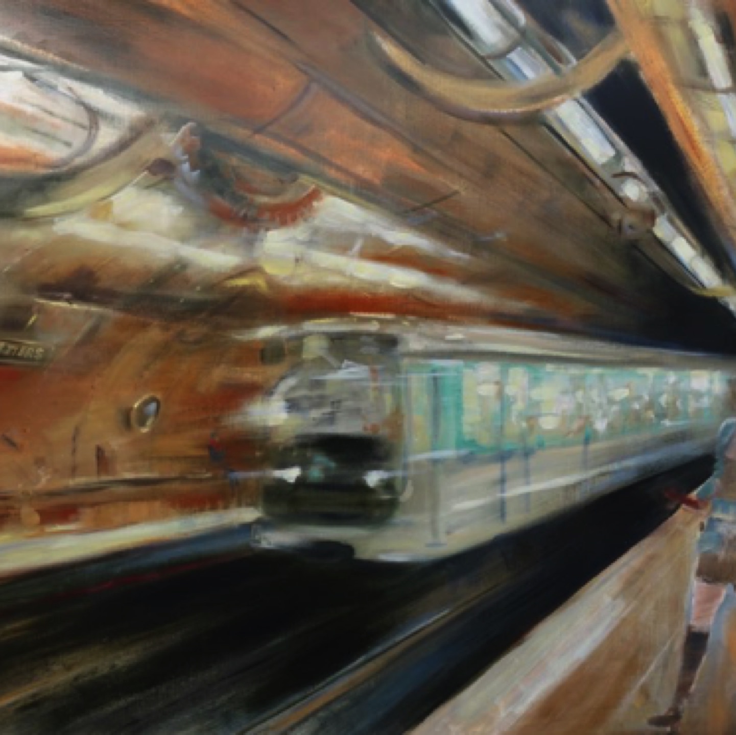 Gregg Chadwick
Arts et Métiers
36”x48” oil on linen 2016 
Private Collection, New York, NY